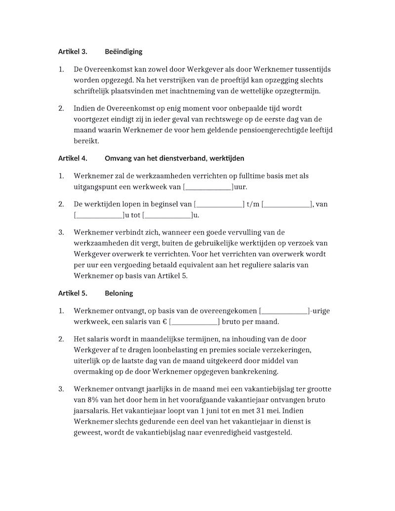 Voorbeeld van document, pagina 2